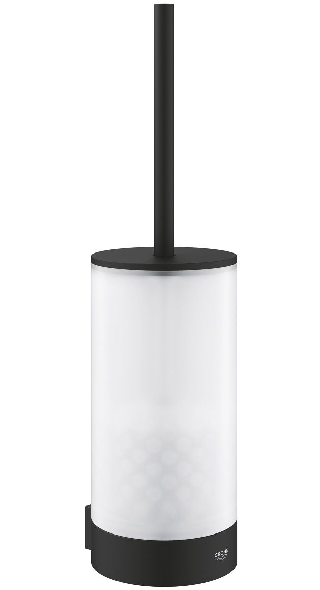 Grohe Professional Selection Toaletná kefa, sklo – Phantom Black 41215KF0