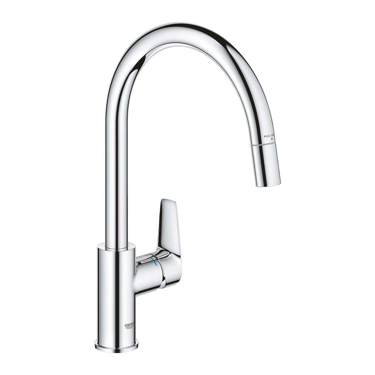 Grohe BauEdge Batéria s výsuvnou sprchou, chróm 30536000