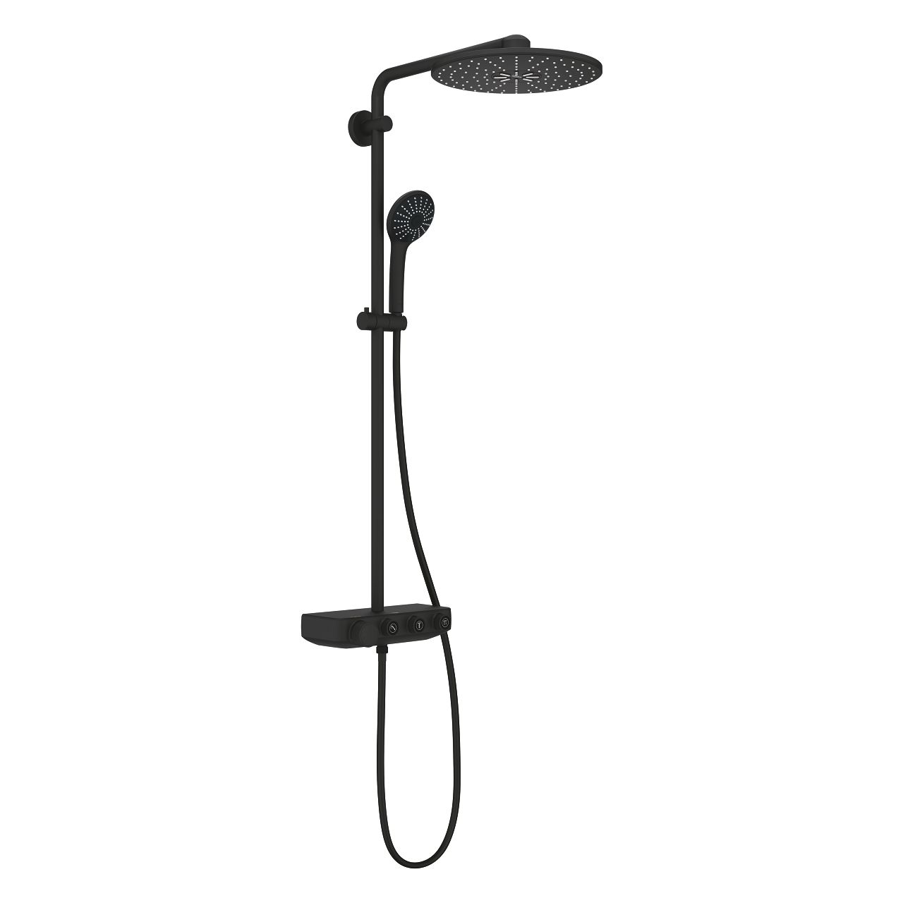 Grohe Profi Euphoria SmartControl sprchový systém s termostatickou batériou, fantómová čierna 22120KF0