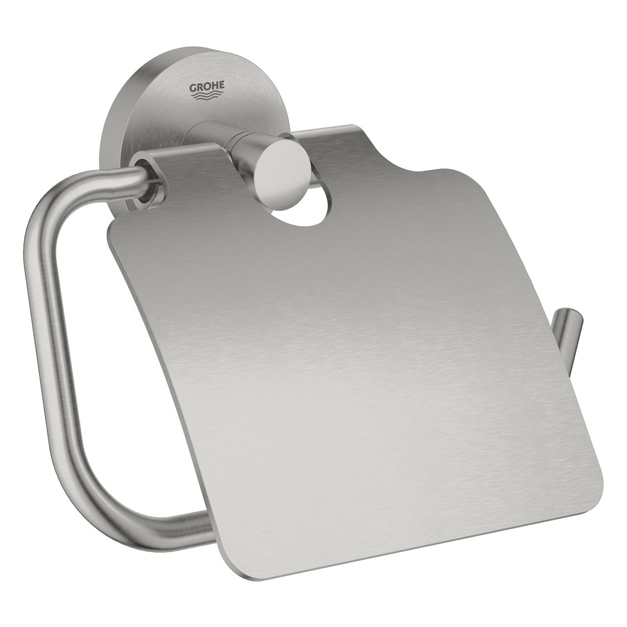 Grohe Start Držiak toaletného papiera s krytom, Supersteel 41179DC0