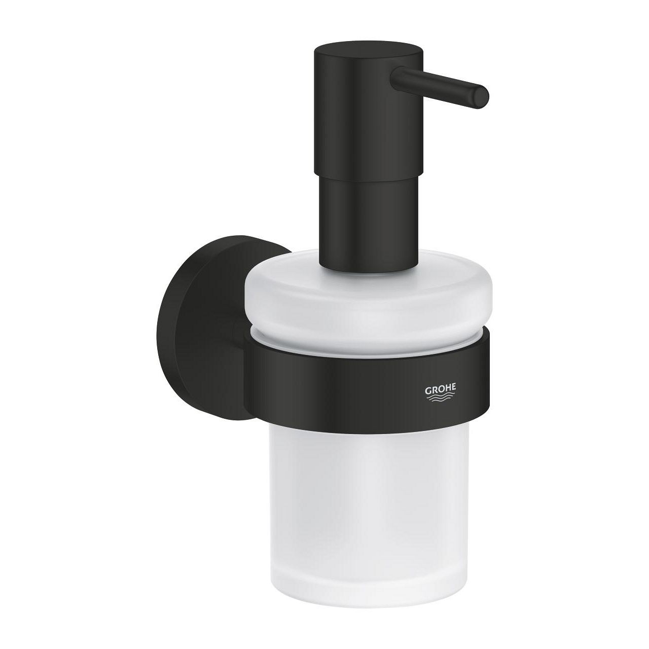 Grohe Start Dávkovač tekutého mydla s držiakom, čierny matný 411952430
