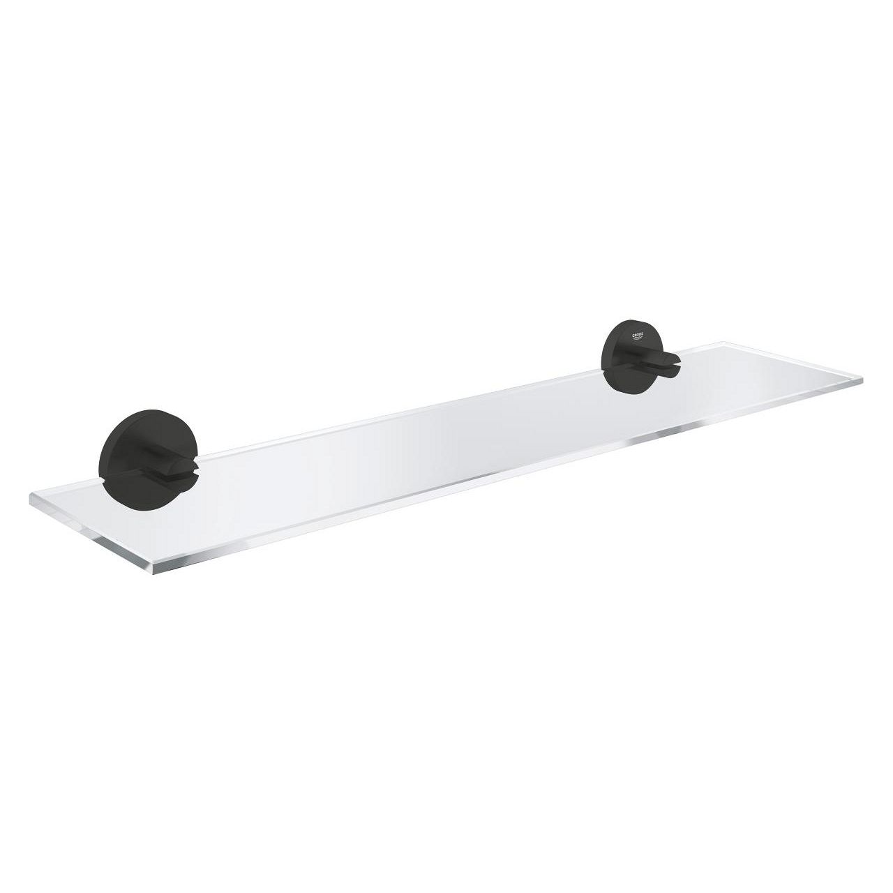 Grohe Start Shelf, 53 cm, sklo/čierna matná 412022430