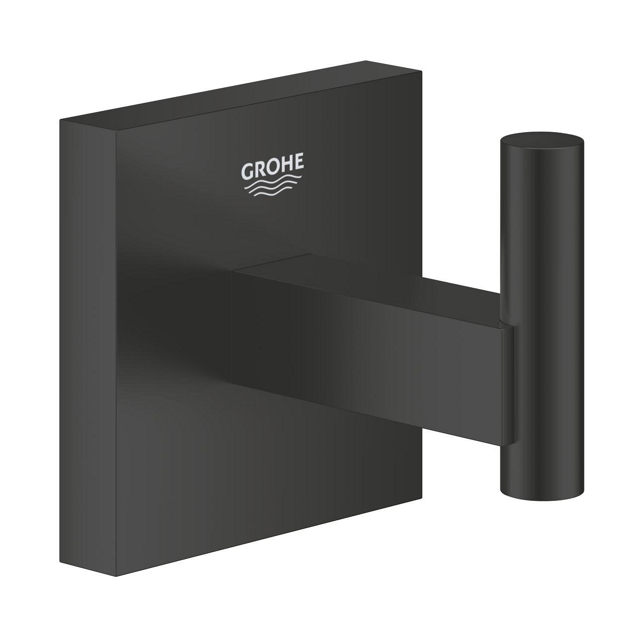 Háčik Grohe Start Cube, čierny matný 409612430
