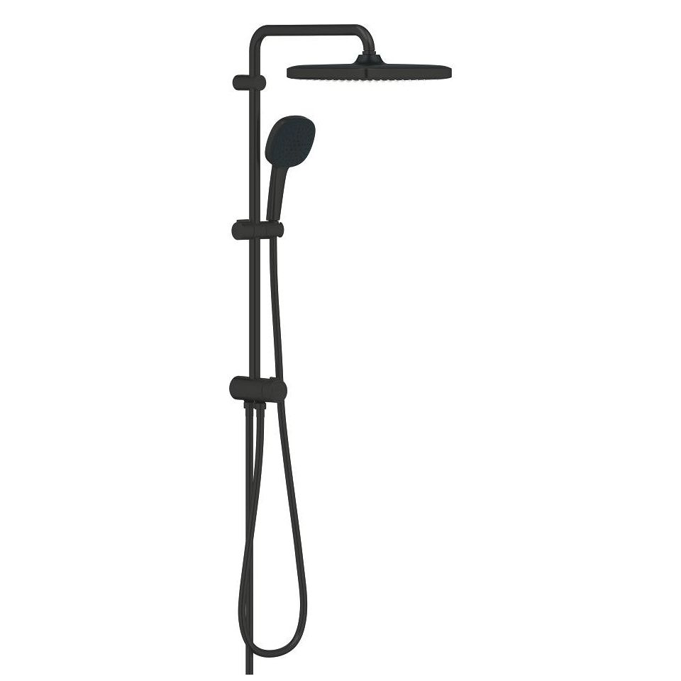 Grohe Profi Tempesta 250 Cube sprchový stĺp bez batérie, čierny matný 269762431