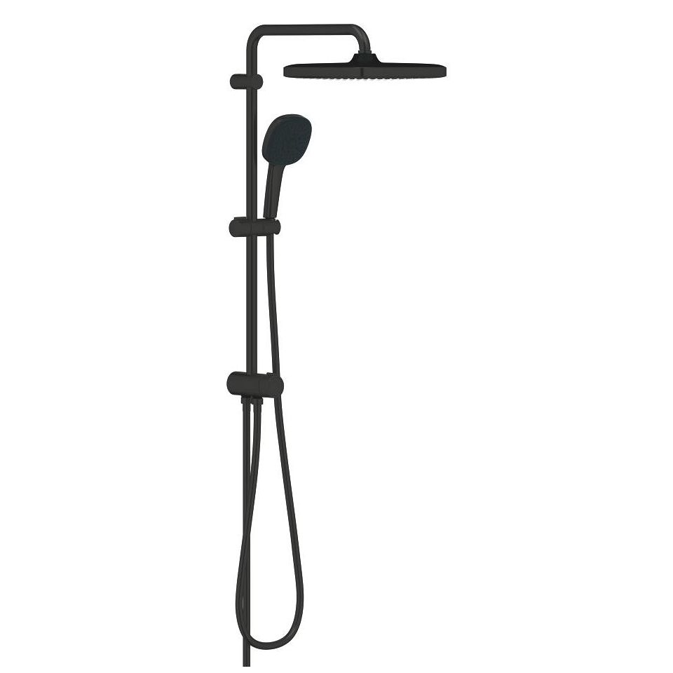 Grohe Profi Tempesta 250 Cube sprchový stĺp bez batérie, čierny matný 269772431