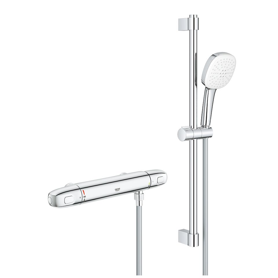 Grohe Profi Grohtherm 1000 Termostatická sprchová batéria so sprchovacím setom, chróm 34819005