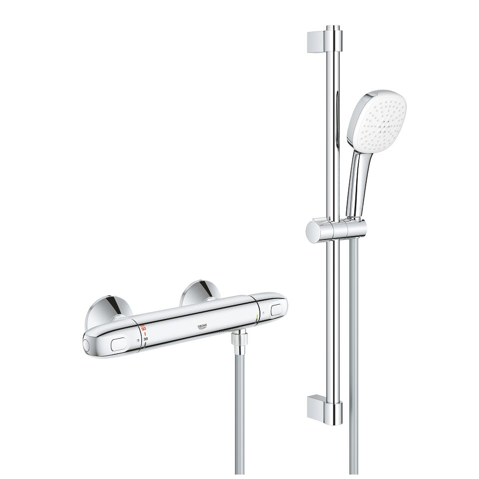 Grohe Profi Grohtherm 1000 Termostatická sprchová batéria so sprchovacím setom, chróm 34825002