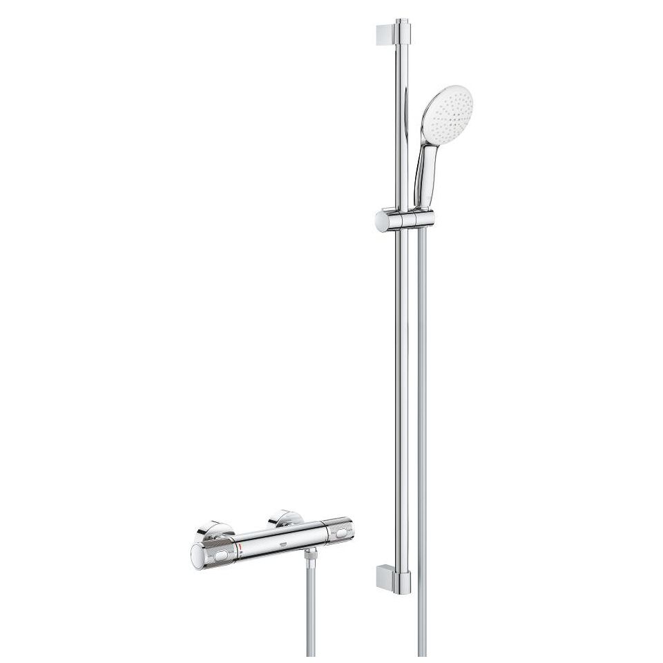 Grohe Profi Grohtherm 1000 Performance Termostatická sprchová batéria so sprchovacím setom, chróm 34835001
