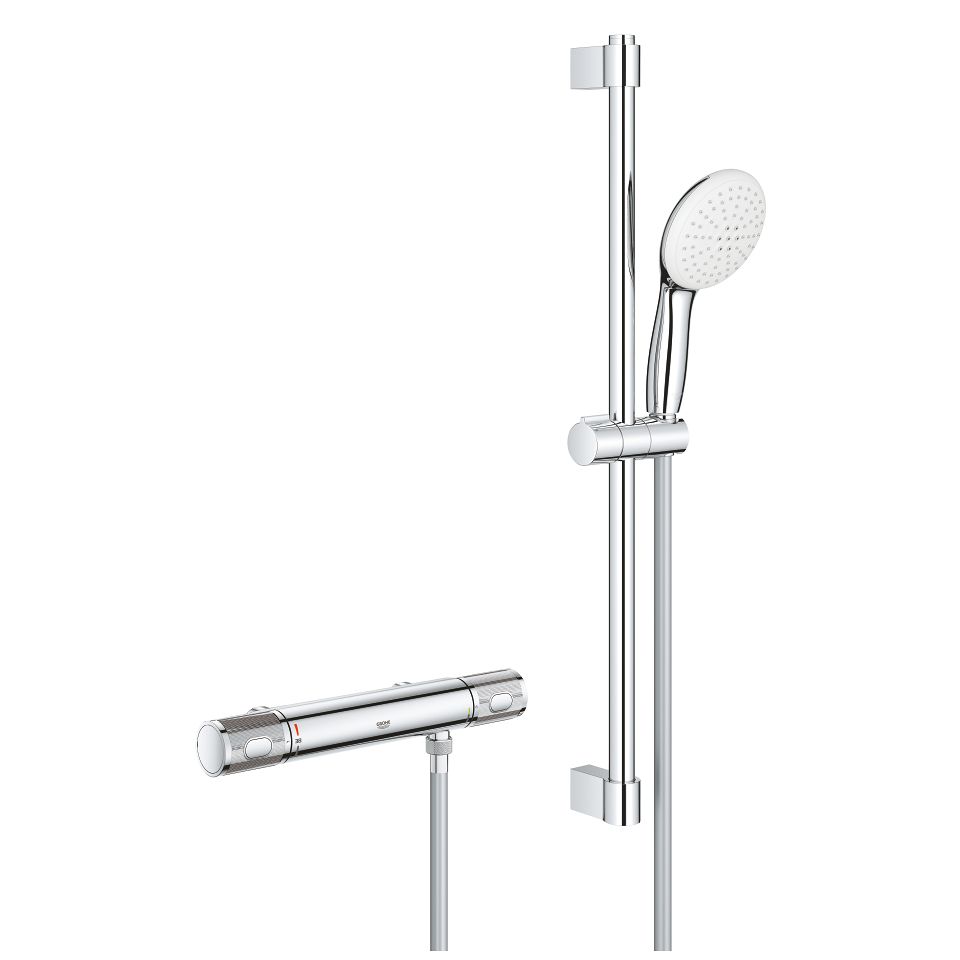 Grohe Profi Grohtherm 1000 Performance Termostatická sprchová batéria so sprchovacím setom, chróm 34836001