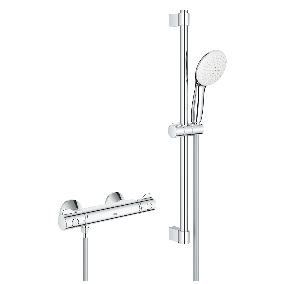 Grohe Profi Grohtherm 800 Termostatická sprchová batéria so sprchovacím setom, chróm 34565002