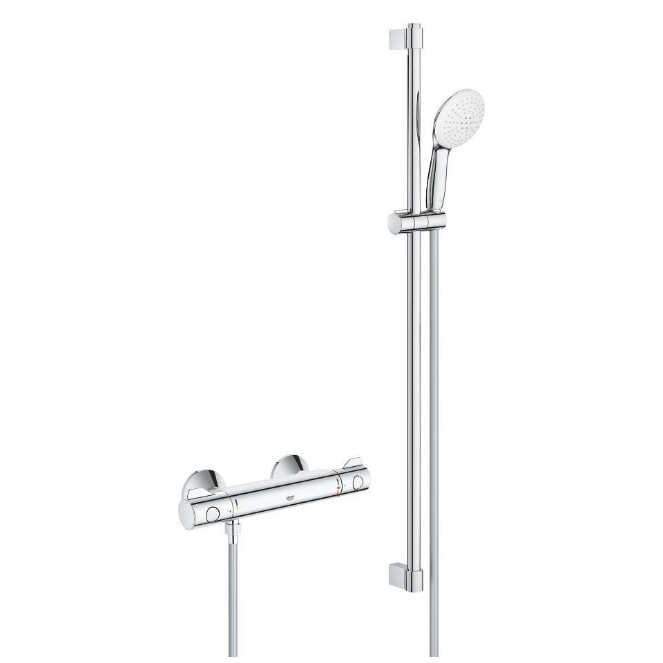 Grohe Profi Grohtherm 800 Termostatická sprchová batéria so sprchovacím setom, chróm 34566002