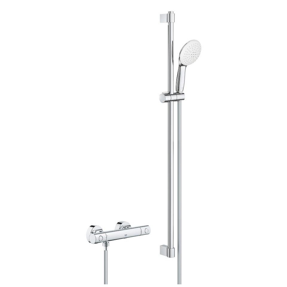Grohe Profi Grohtherm 800 Cosmopolitan Termostatická sprchová batéria so sprchovacím setom, chróm 34769001