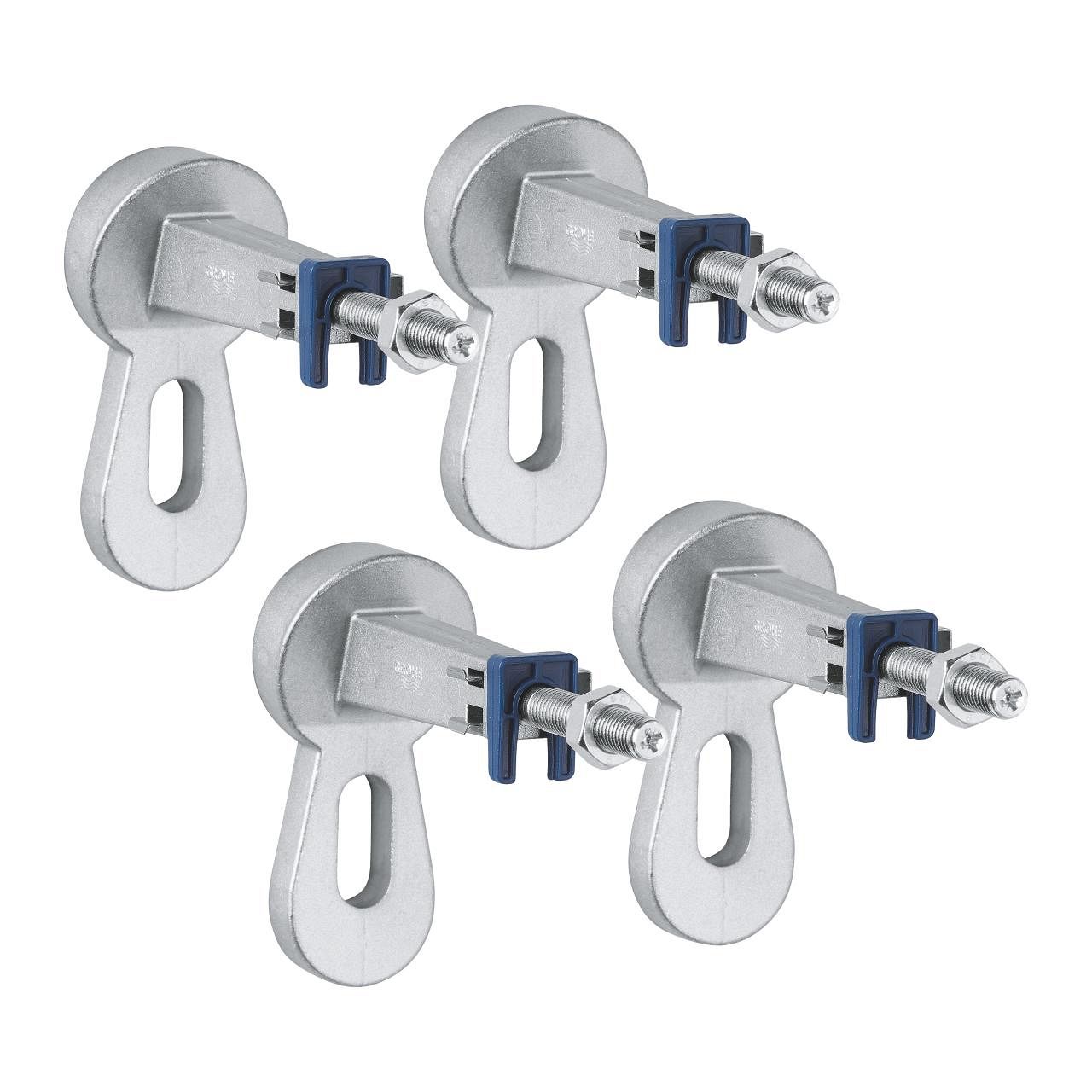 Grohe Profi Nástenné konzoly pre modul na montáž na stenu, 4 kusy 1039999990