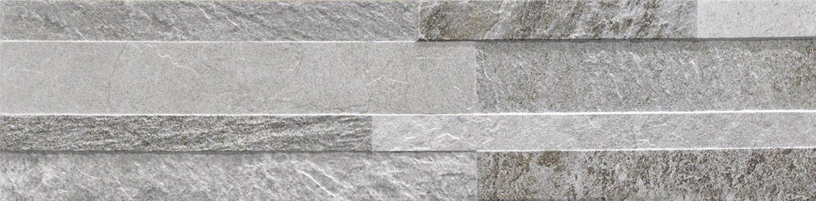 Obkladačka Ceramica Rondine Cubics 15x61 sivá