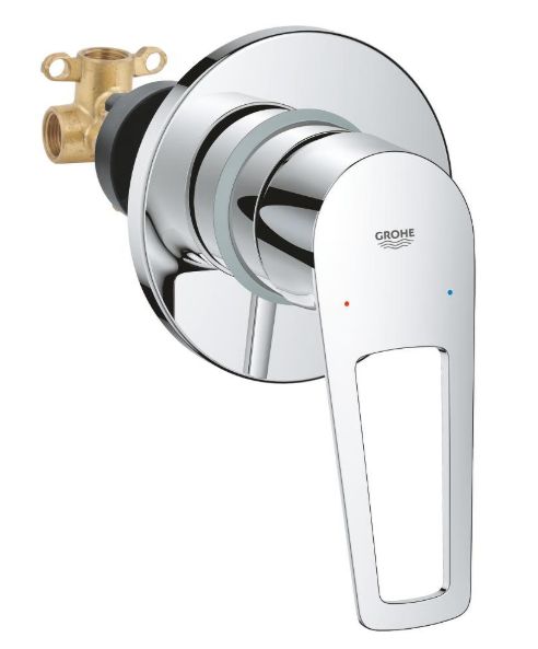 Grohe BauLoop Sprchová podomietková batéria s 1 výtokom a telesom, chróm 29042001
