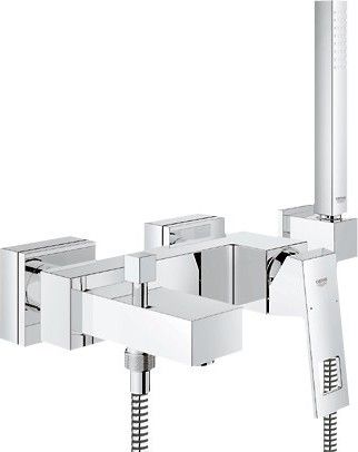 Páková vaňová batéria Grohe Eurocube, chróm 23141000