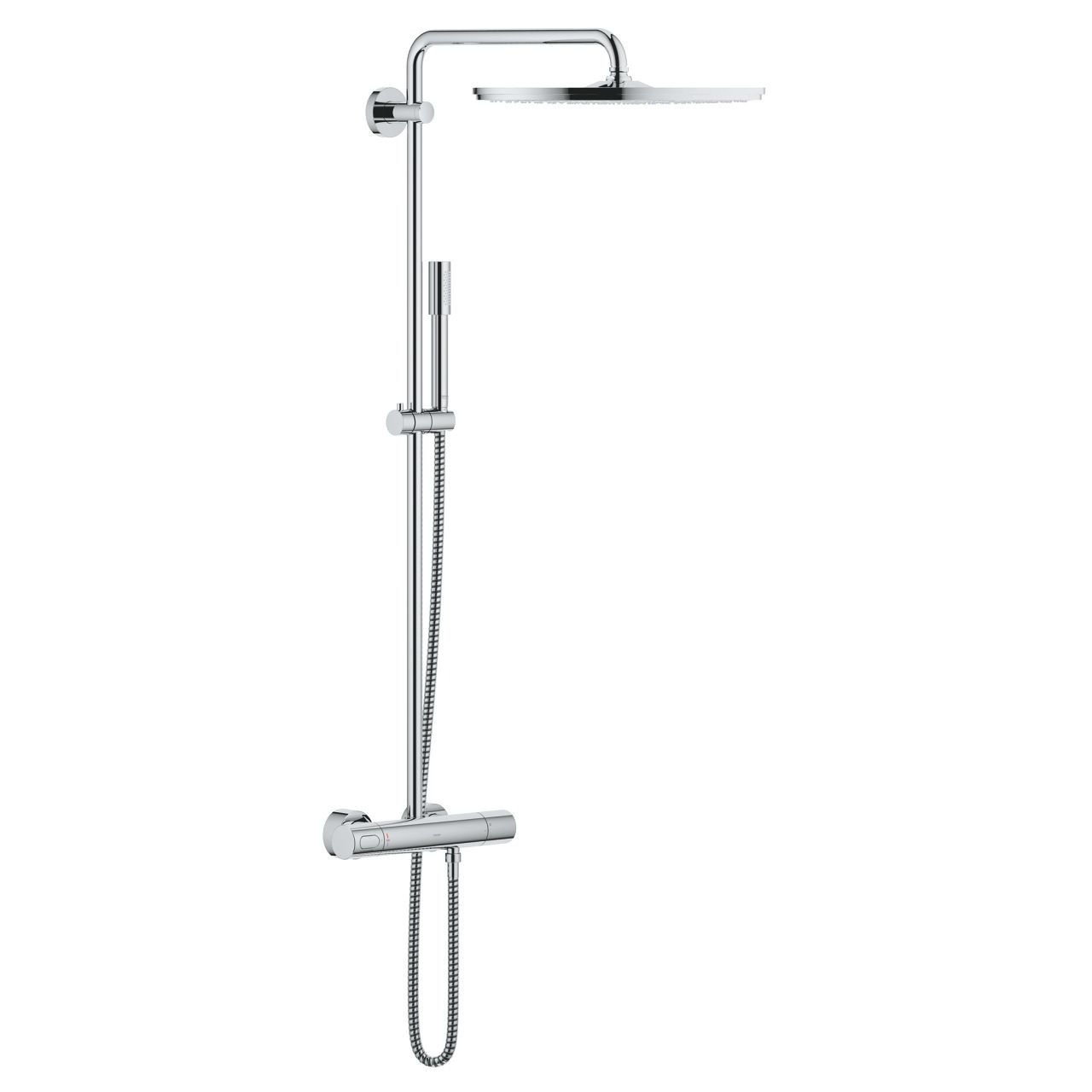 Nástenný sprchový systém Grohe Rainshower System 400 s termostatom 27174001