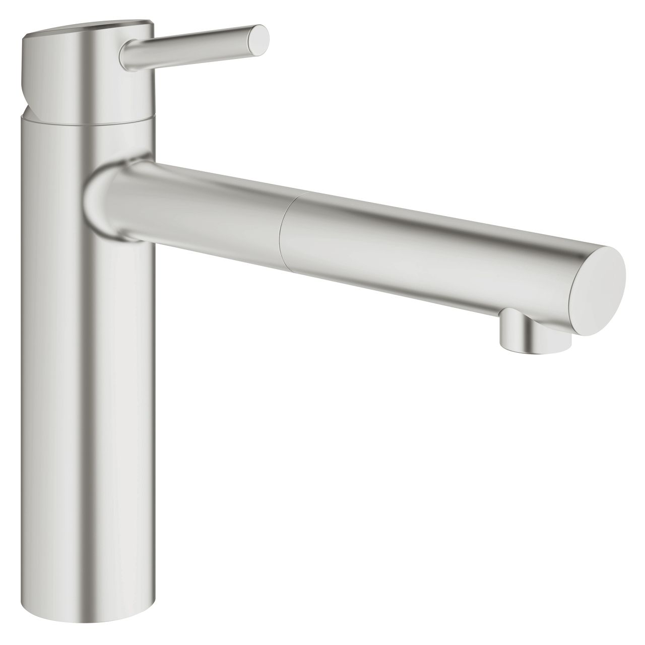 Grohe Concetto Jednopáková umývadlová batéria, Supersteel 31129DC1