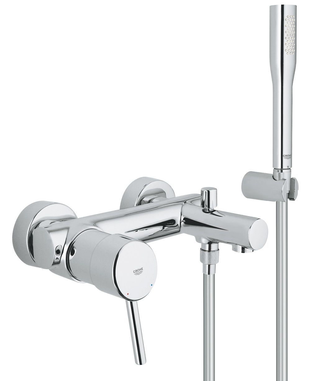 Grohe Concetto Nástenná vaňová batéria vrátane sprchovej súpravy 32212001