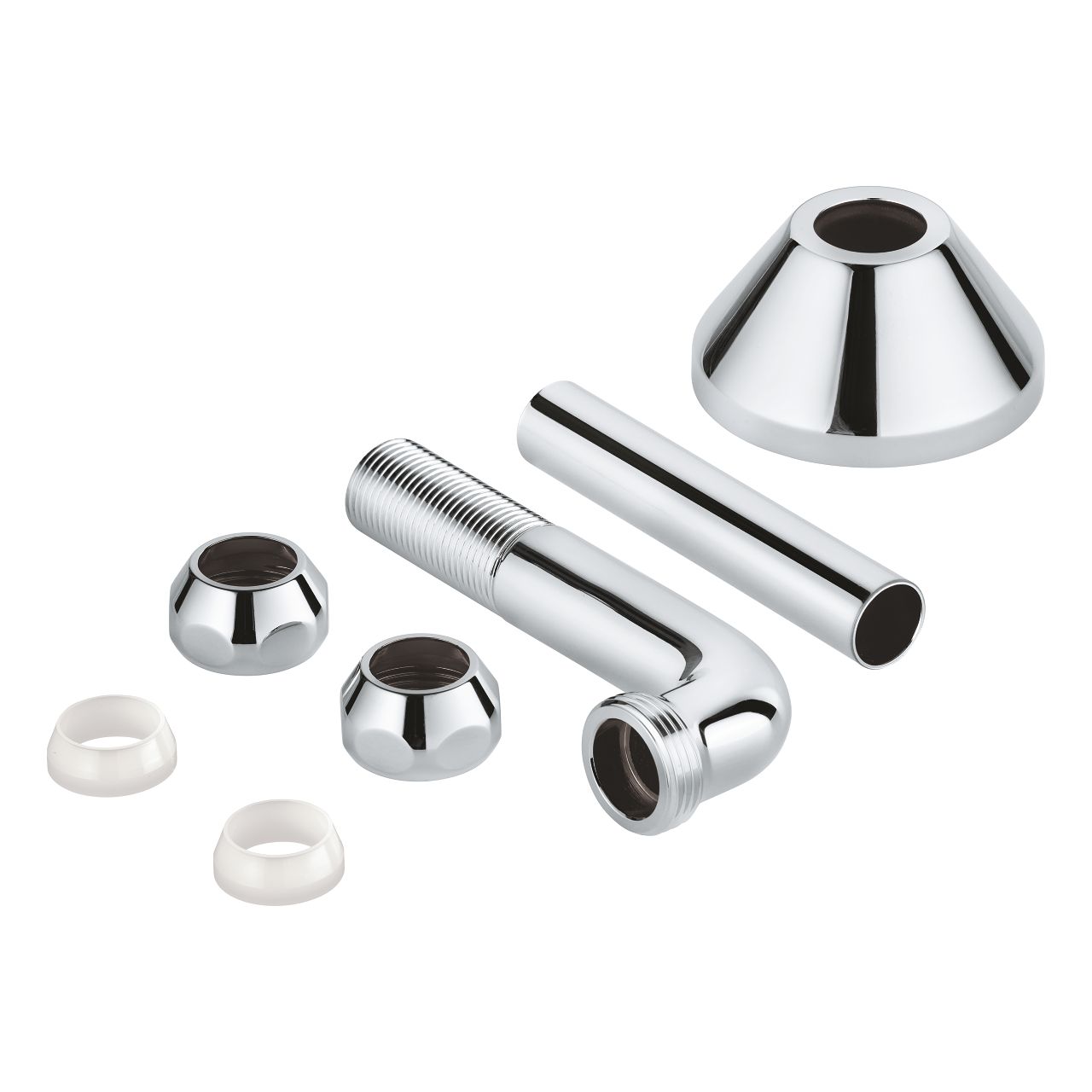 Koleno na odpad Grohe, chróm, G43356000