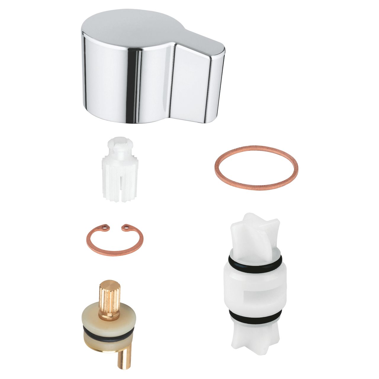 Sada spínačov Grohe, chróm, G48006000