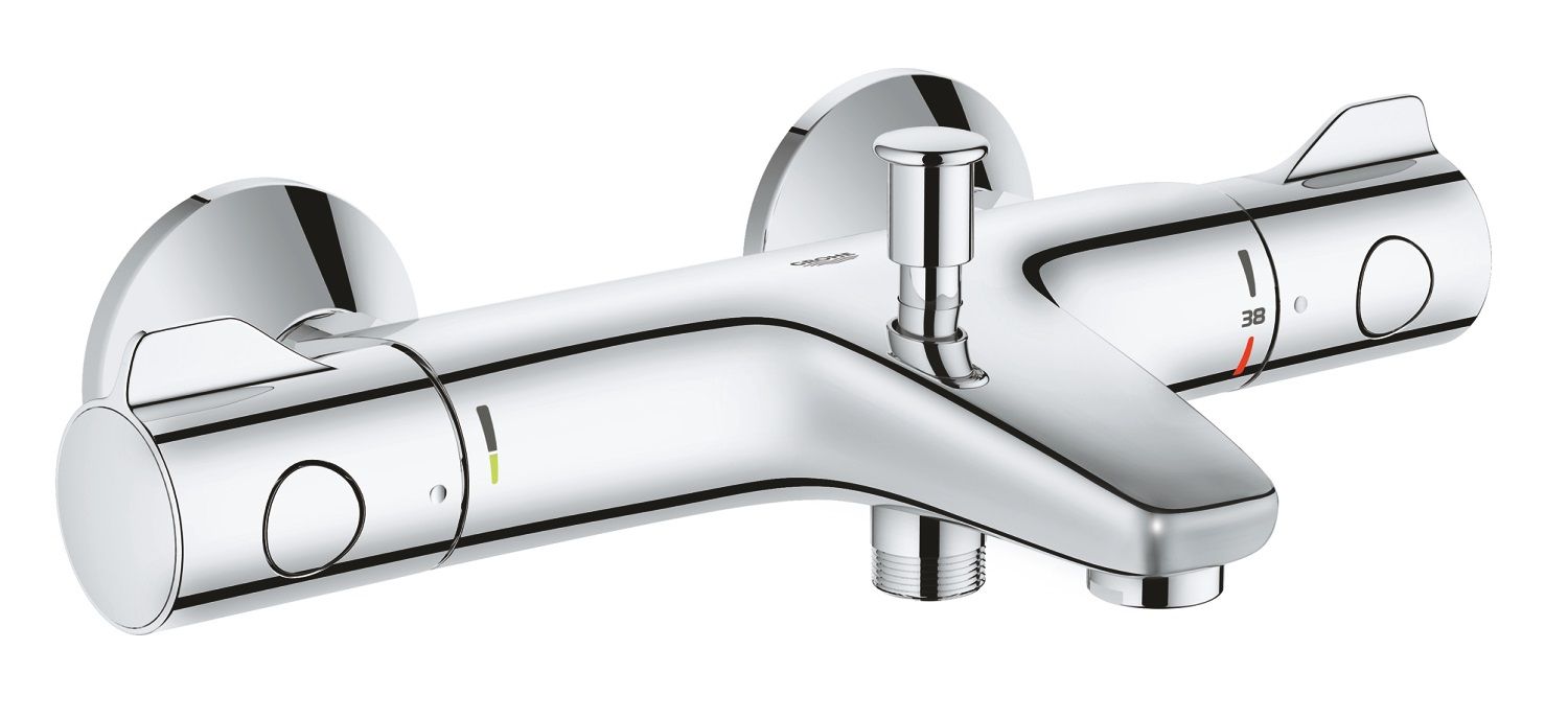 Grohe Grohtherm 800 Nástenná vaňová batéria, chróm 34567000