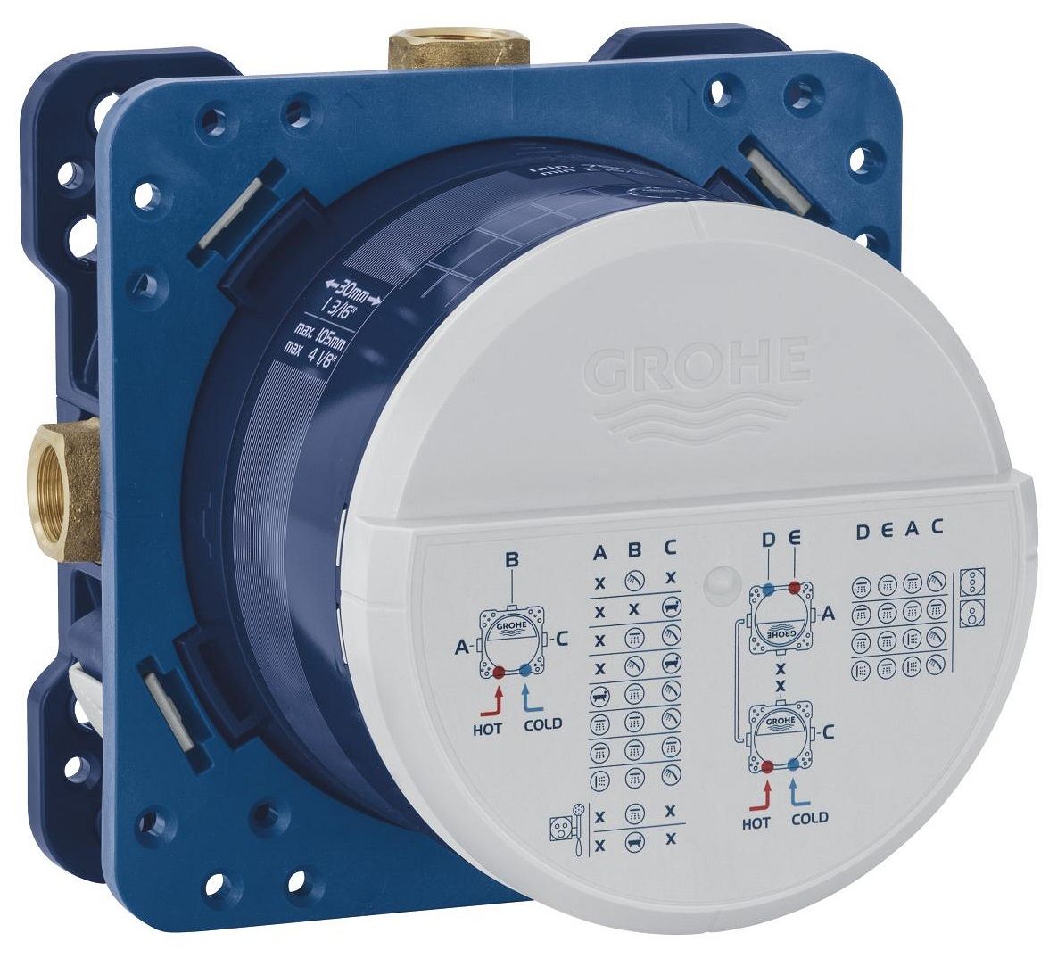 Grohe Rapido Univerzálny vstavaný Smartbox 35600000