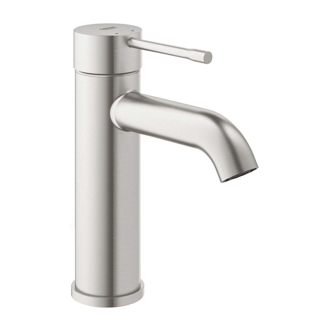 Grohe Essence Nová umývadlová batéria bez odpadu, Supersteel 23590DC1