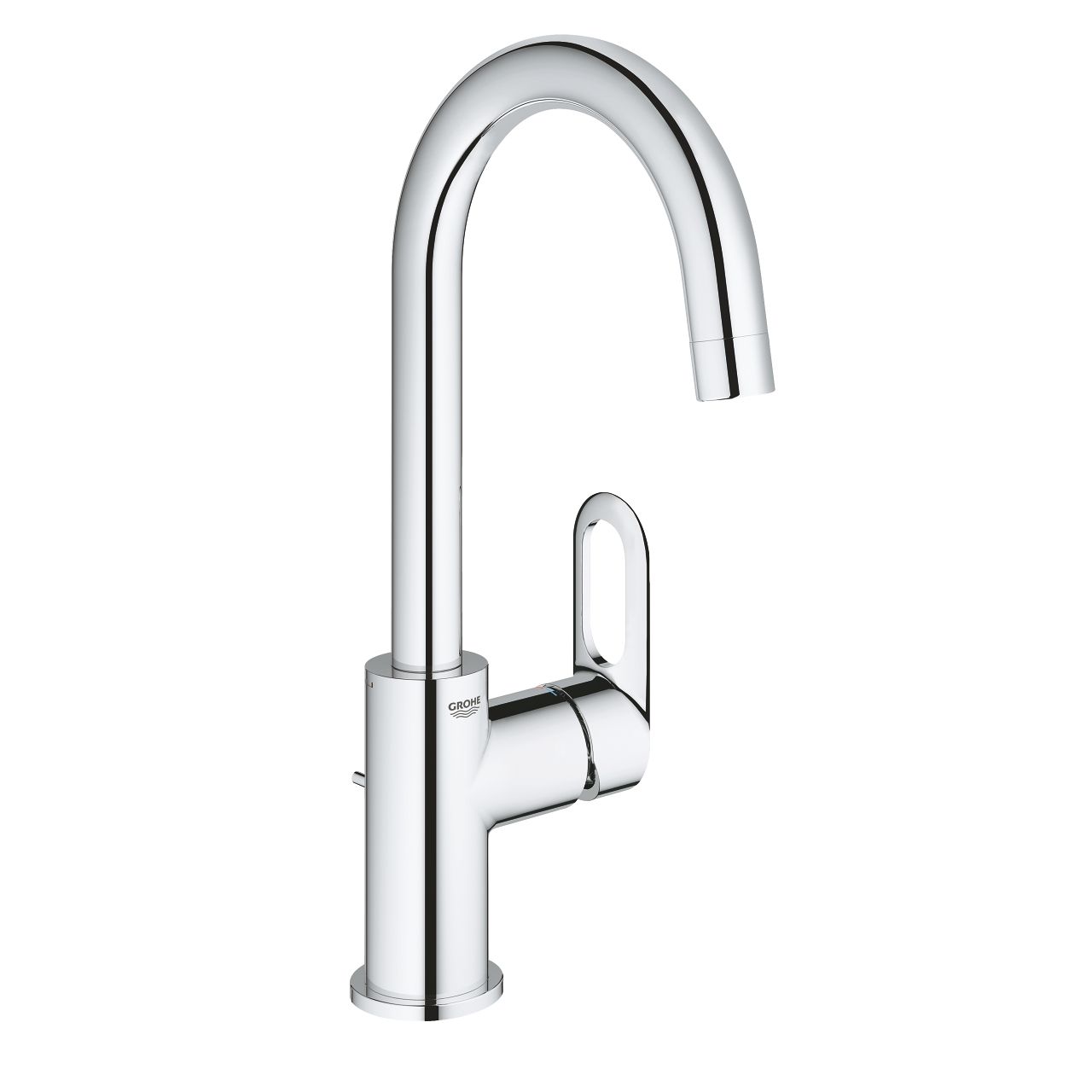Grohe Bauloop Otočná umývadlová batéria s výtokom, chróm 23763000