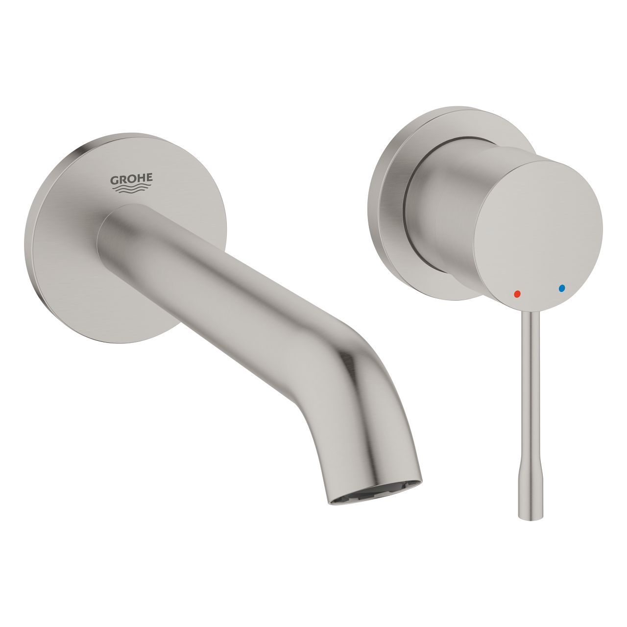 Grohe Essence Nová umývadlová batéria, dvojotvorová, Supersteel 19408DC1