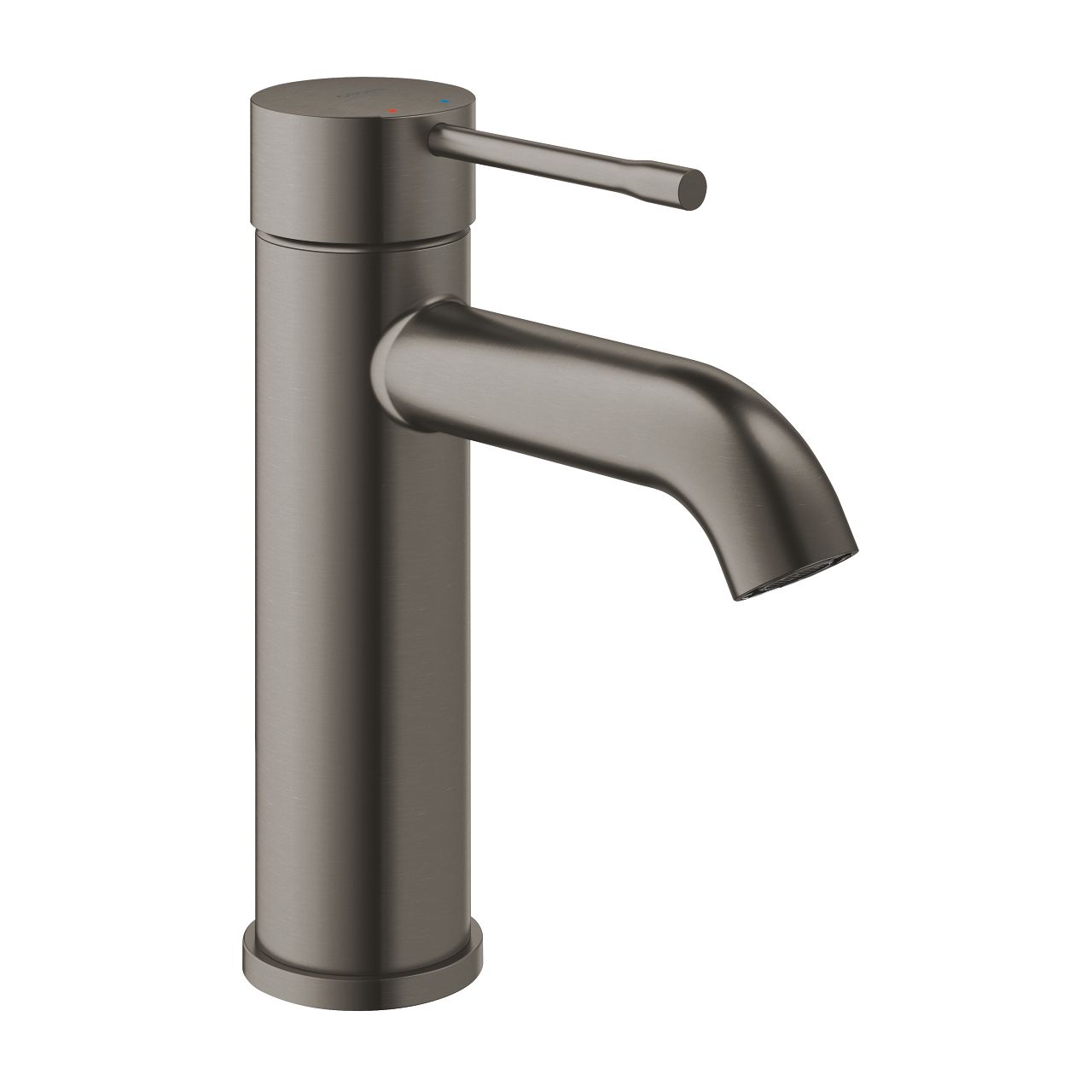 Umývadlová batéria Grohe Essence, veľkosť S, kartáčovaný tvrdý grafit 23590AL1