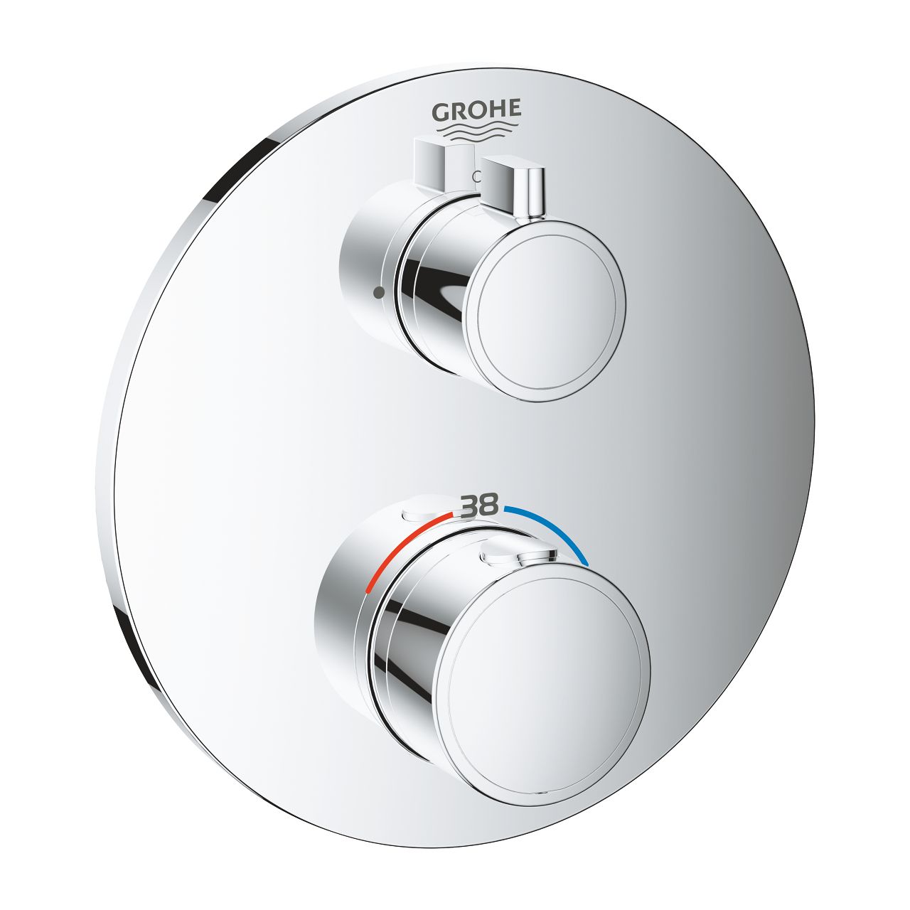 Grohe Grotherm Termostatická batéria pre 1 výstup s uzatváracím ventilom 24075000