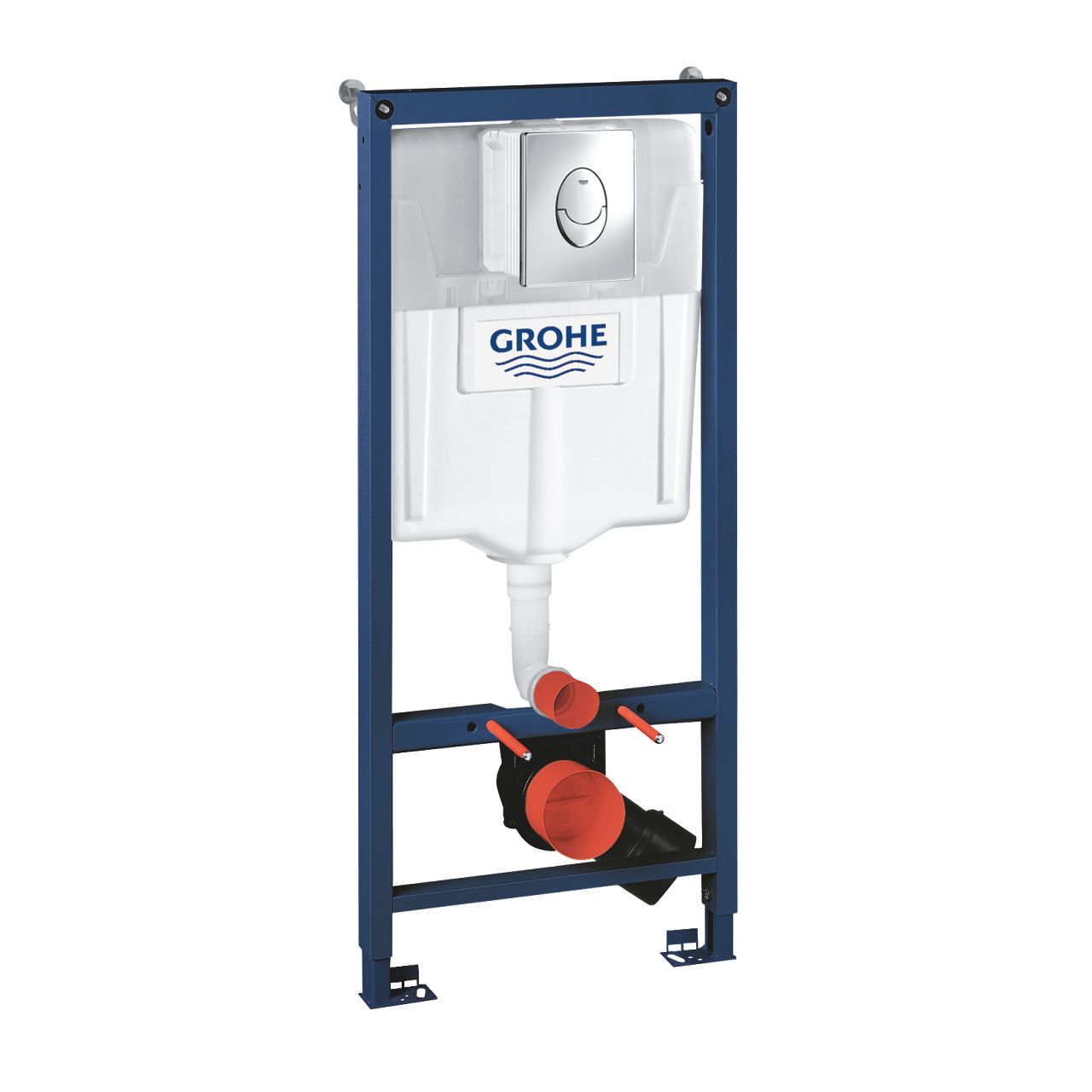 Súprava Grohe Rapid SL 3v1, modul pre závesné WC, ovládacie tlačidlo Skate Air 38721001