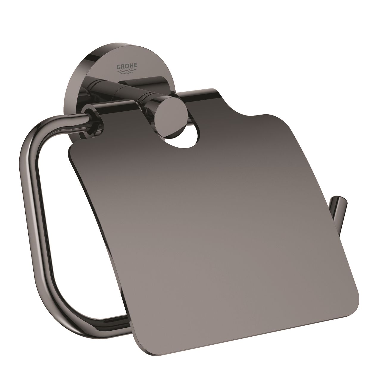 Držiak toaletného papiera Grohe Essentials, tvrdý grafitový lesk 40367A01