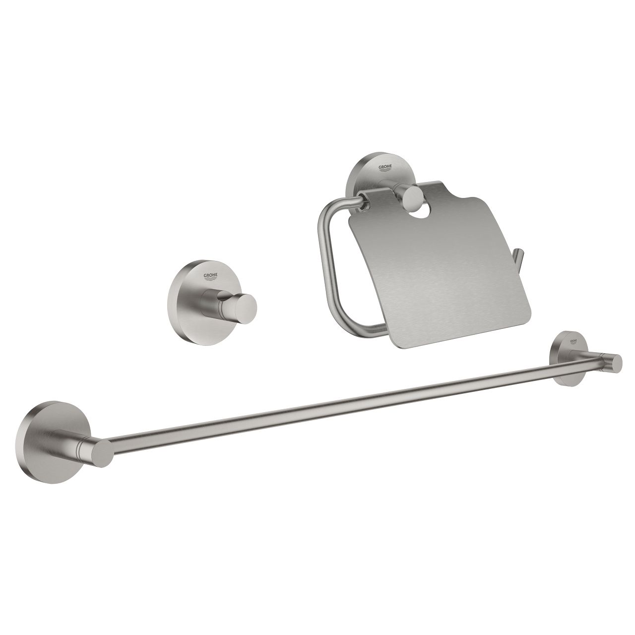 Grohe Essentials Sada kúpeľňového príslušenstva 3 v 1 40775DC1