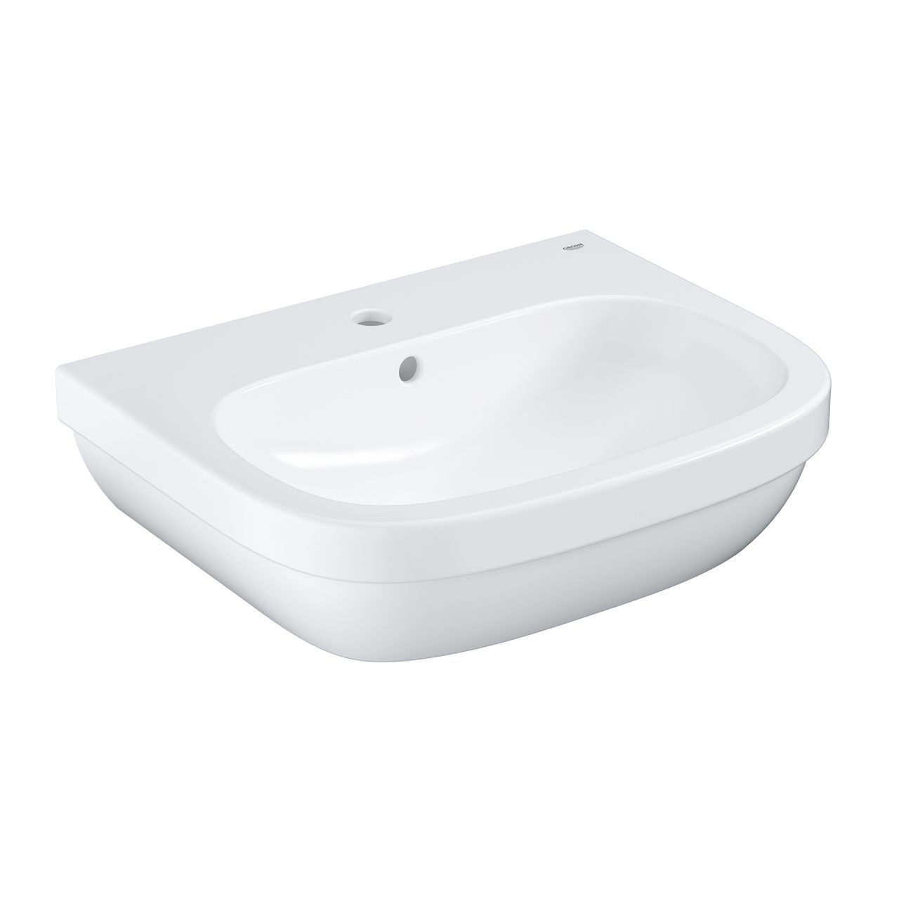 Grohe Euro Keramické závesné umývadlo 59,5 x 48,2 cm, alpská biela 39335000
