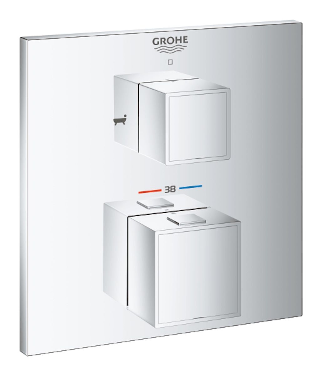 Grohe Grohtherm Cube Termostatická batéria pre skrytú inštaláciu 24155000
