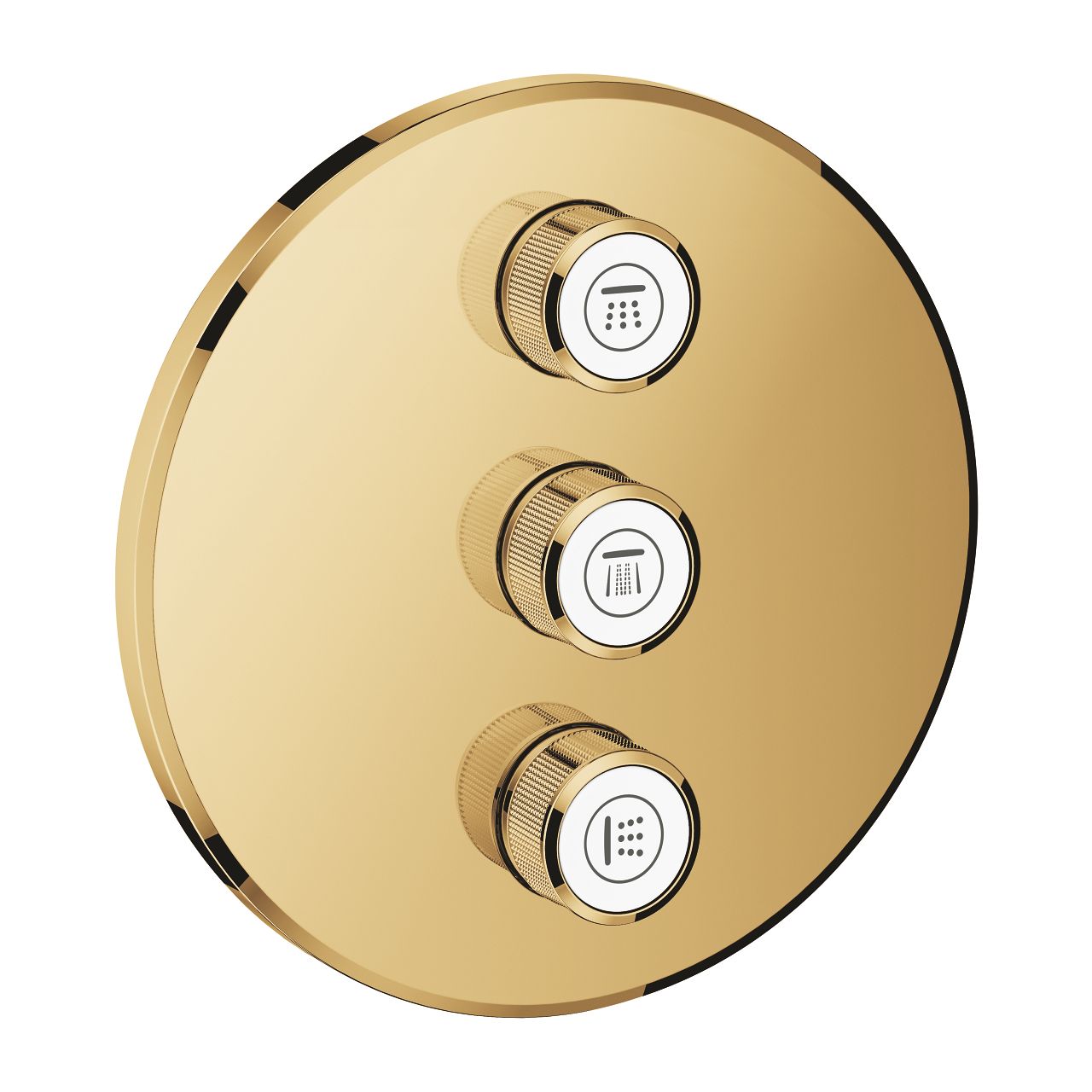 Grohe Grohtherm SmartControl Triple Flow Control Cover, Cool Sunrise 29122GL0