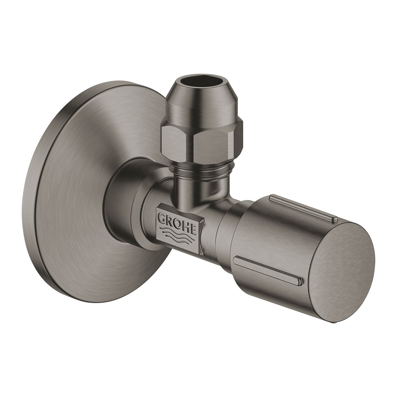 Grohe Rohový ventil 1/2 x 3/8, kartáčovaný tvrdý grafit l22037AL0