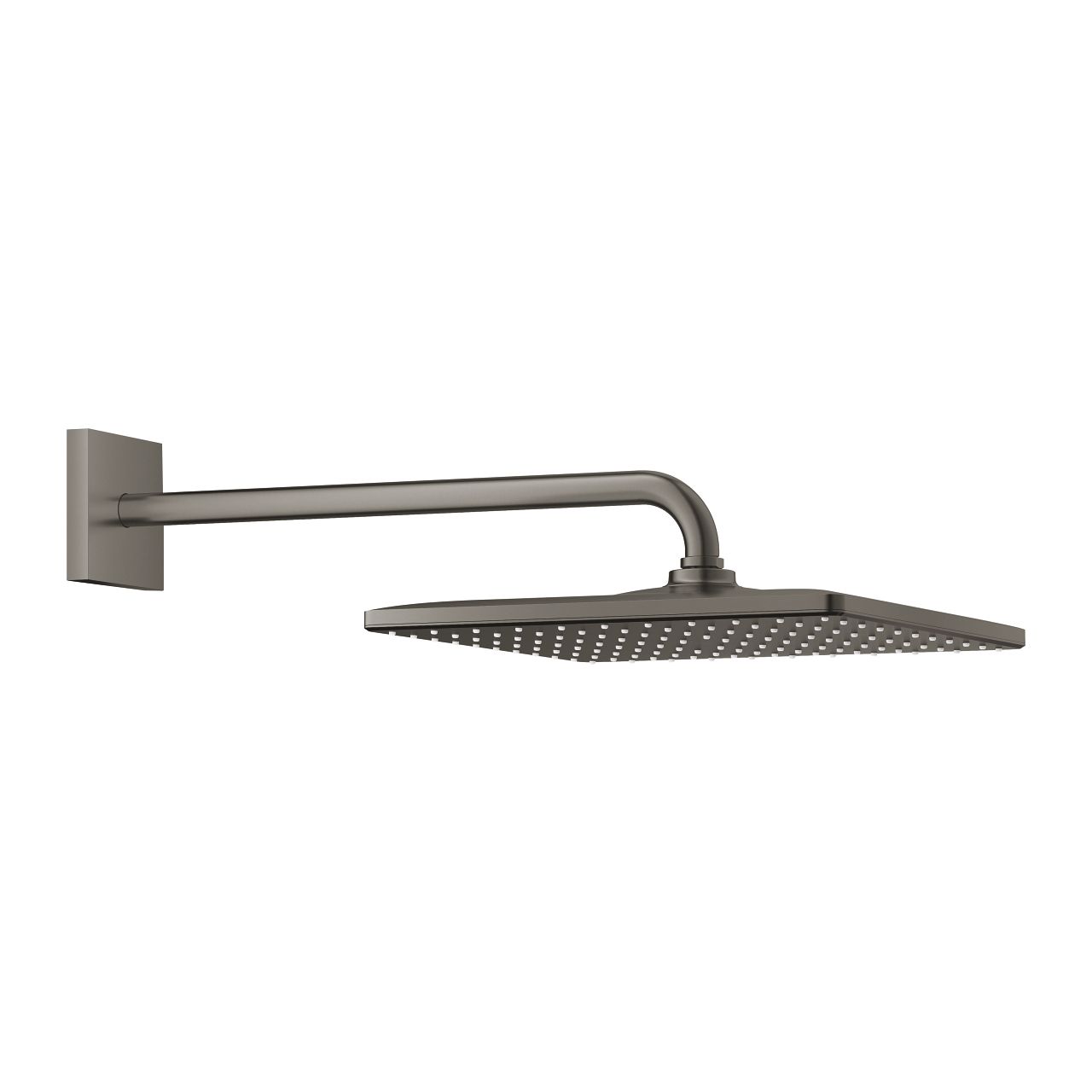 Sprchová súprava Grohe Rainshower Mono 310 Cube Head 31 cm s ramenom, kartáčovaná tvrdá grafitová 26564AL0