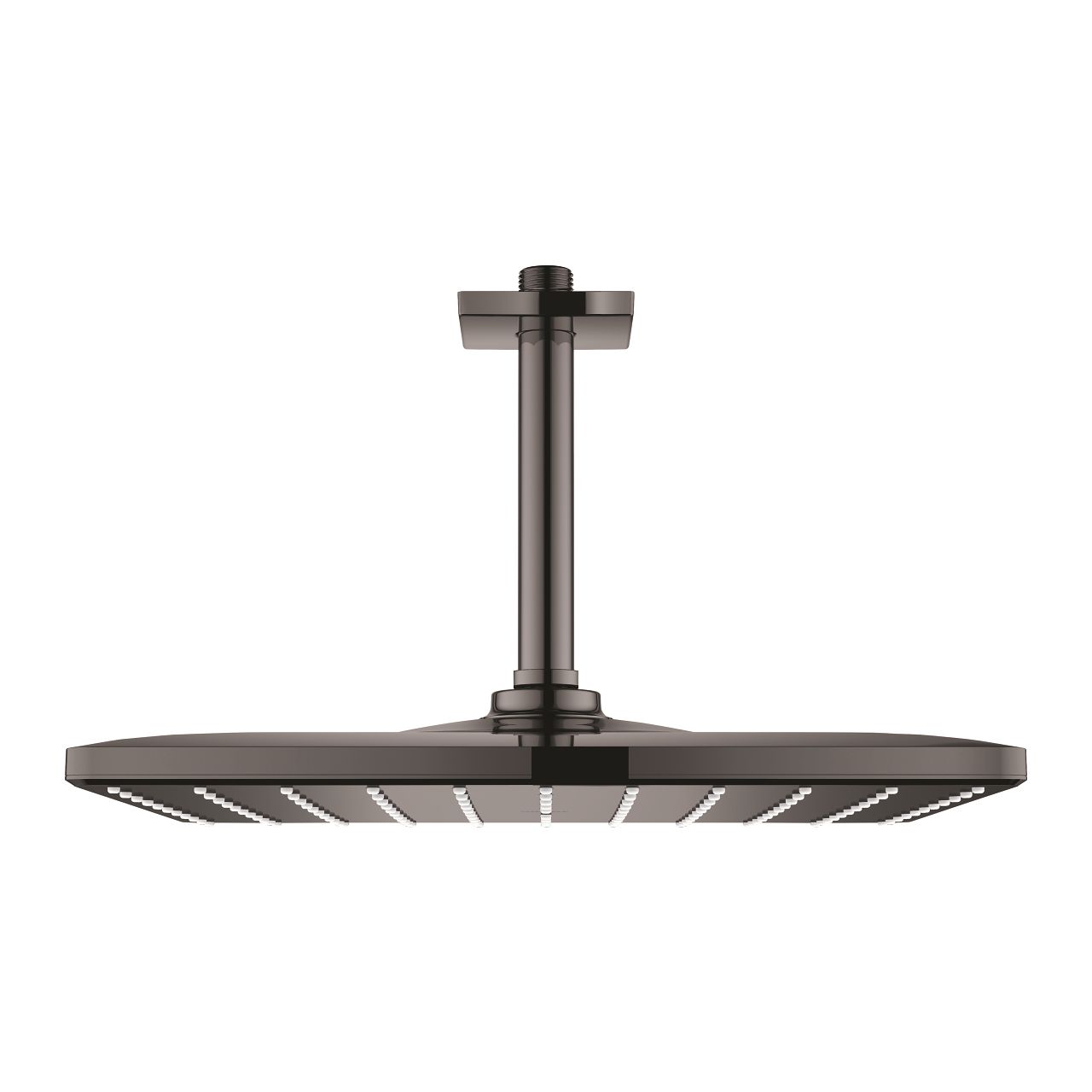 Sprchová súprava Grohe Rainshower Mono 310 Cube Head 31 cm s ramenom, tvrdý grafitový lesk 26566A00