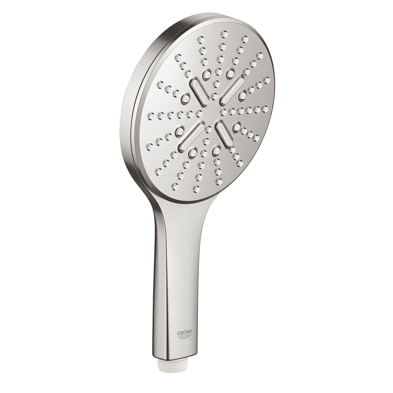 Ručná sprcha Grohe Rainshower SmartActive 130 3 trysky 13 cm, Supersteel 26574DC0