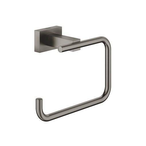 Držiak toaletného papiera Grohe Essentials Cube, kartáčovaný tvrdý grafit 40507AL1