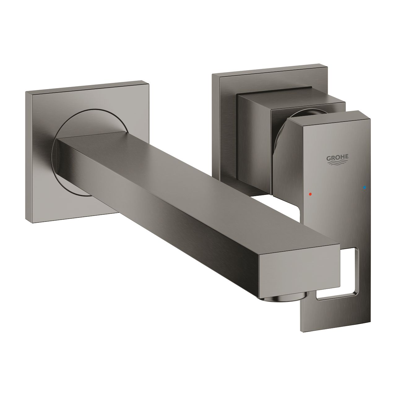 Grohe Eurocube Dvojpáková umývadlová batéria, tvrdý grafit 23447AL0