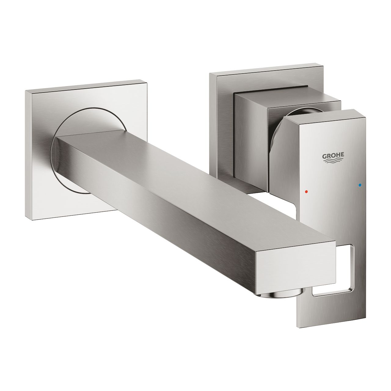 Grohe Eurocube Jednopáková umývadlová batéria, Supersteel 23447DC0