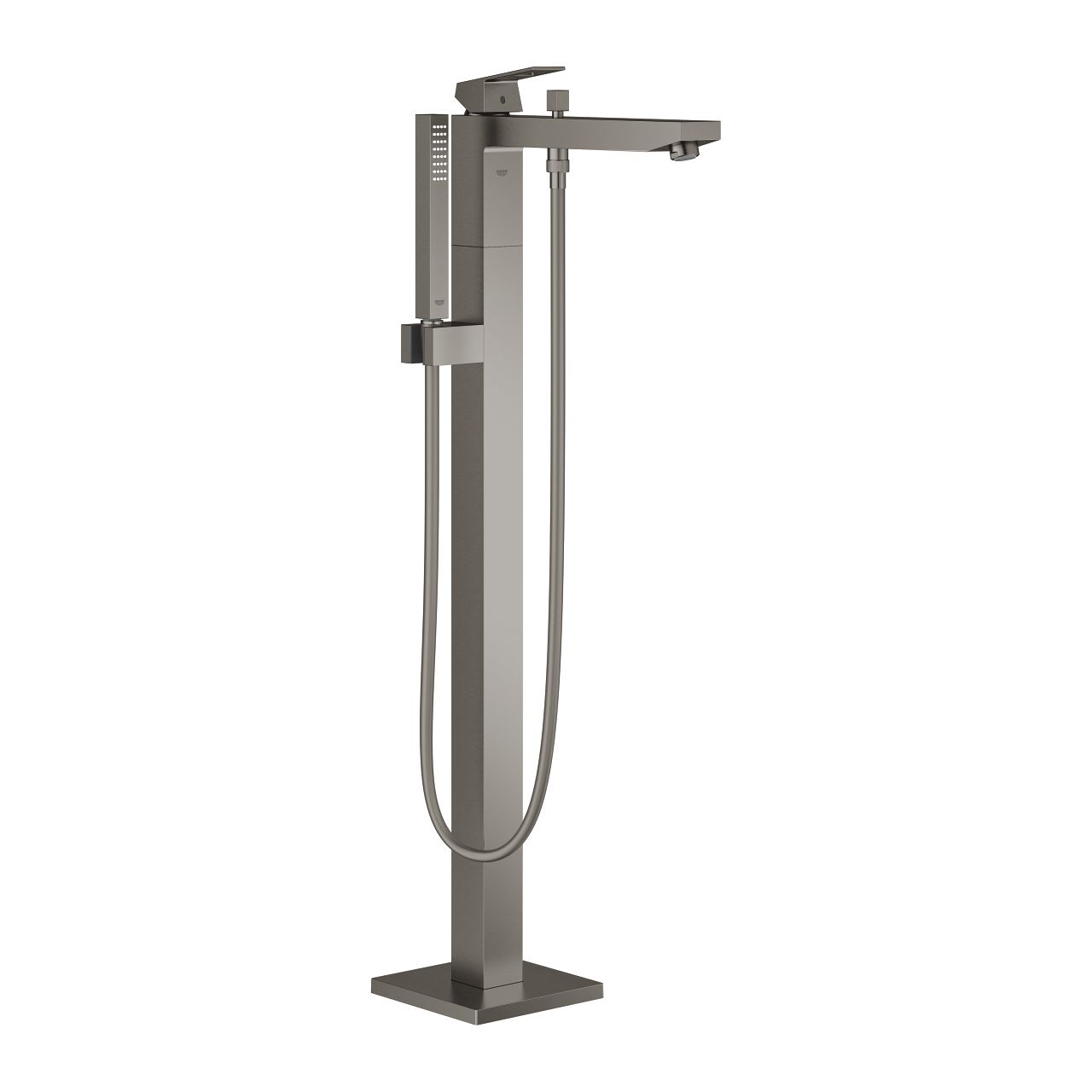 Voľne stojaca vaňová batéria Grohe Eurocube, tvrdý grafit 23672AL1