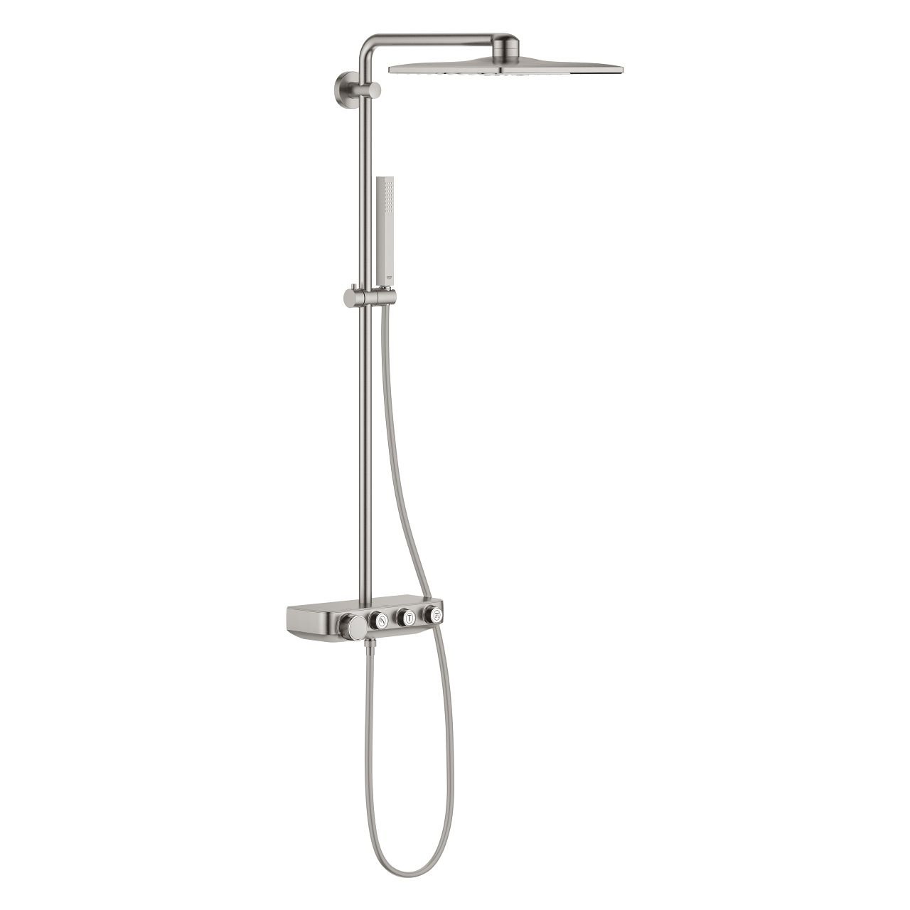 Sprchový termostatický systém Grohe Euphoria SmartControl, Supersteel 26508DC0