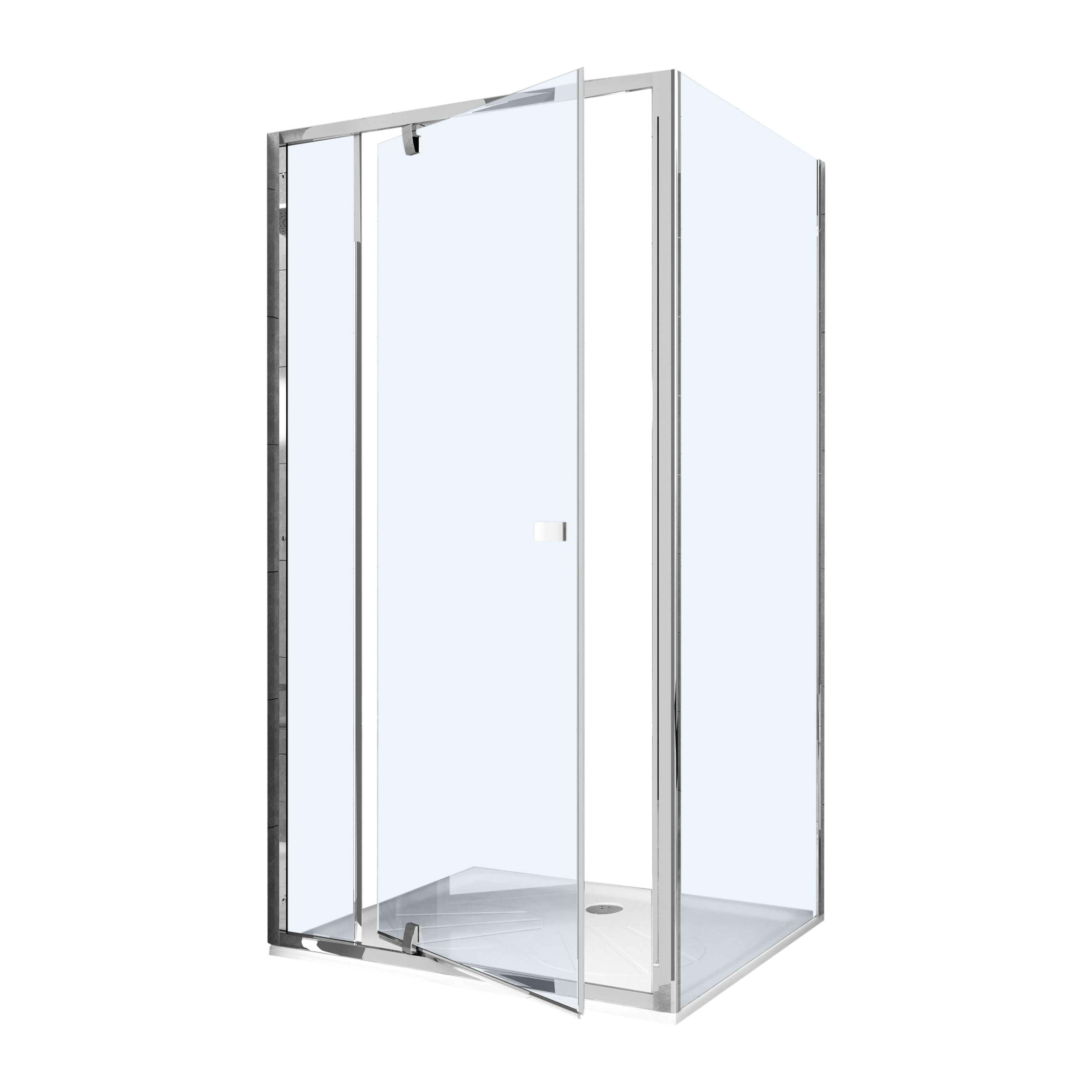 Ravak Pivot Bočná pevná stena 90 cm transp.sat 90G70U00Z1 PPS-90