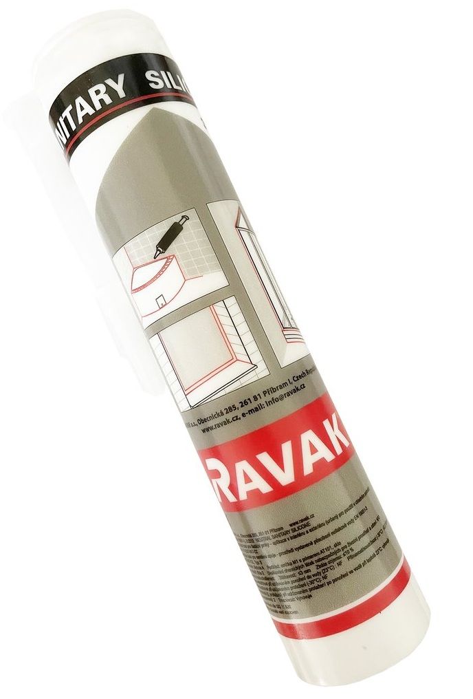 Ravak Silikón 310 ml biely X01200
