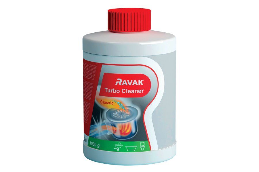 Ravak Turbo čistič, čistič odpadu, 1000 g X01105